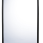 Bobrick B-290 1830.MBLK Welded-Frame Mirror, Matte Black